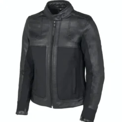 Giacca in Pelle Donna OJ Moonlight Nero