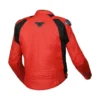 Giacca In Pelle Macna Aviant Air Rosso Nero