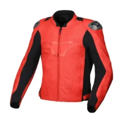Giacca In Pelle Macna Aviant Air Rosso Nero