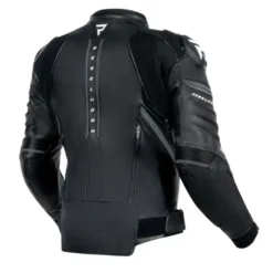 Giacca In Pelle Rebelhorn Veloce Nero Bianco