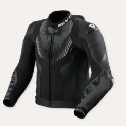 Giacca In Pelle Revit Hyperspeed 3 Pro Nero Antracite