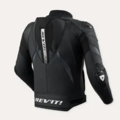 Giacca In Pelle Revit Hyperspeed 3 Pro Nero Antracite