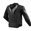 Giacca In Pelle Revit Quantum 3 Pro Nero Antracite