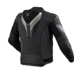 Giacca In Pelle Revit Quantum 3 Pro Nero Antracite