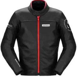 Giacca in Pelle Spidi Genesis Rosso