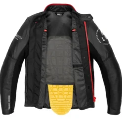 Giacca in Pelle Spidi Genesis Rosso