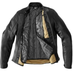 Giacca in Pelle Spidi Mack Nero