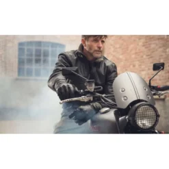 Giacca In Pelle Spidi Tank Nero