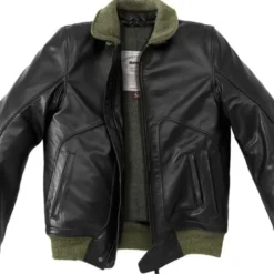 Giacca In Pelle Spidi Tank Nero - DIFETTO