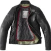 Giacca in Pelle Spidi Vintage Nero