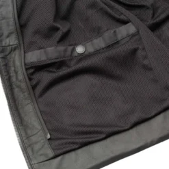 Giacca In Pelle Tucano Urbano Vittorio Nero