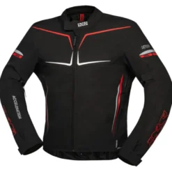 Giacca in Tessuto IXS TS-PRO-ST Plus Nero Rosso