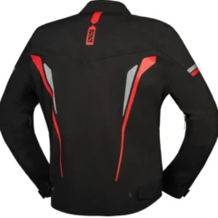 Giacca in Tessuto IXS TS-PRO-ST Plus Nero Rosso