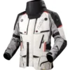 Giacca in Tessuto Ls2 Apollo Grigio Nero Rosso