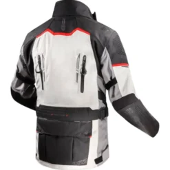 Giacca in Tessuto Ls2 Apollo Grigio Nero Rosso