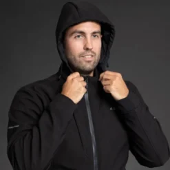 Giacca in Tessuto Ls2 Bolton Nero