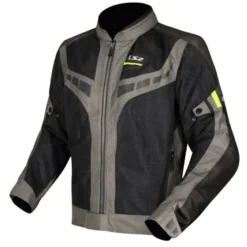 Giacca in Tessuto Ls2 Garda Air Verde Nero H-V Giallo