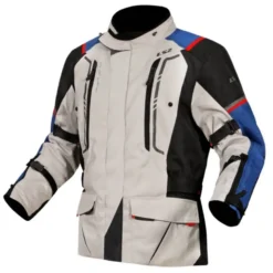 Giacca in Tessuto Ls2 Narvik Blu Nero Grigio Rosso