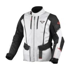 Giacca In Tessuto Macna Air Hybrid 2.0 Grigio Chiaro Nero Rosso