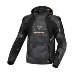 Giacca In Tessuto Macna Bradical Nero Arancio