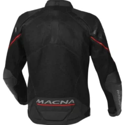Giacca in Tessuto Macna Foxter Nero Rosso