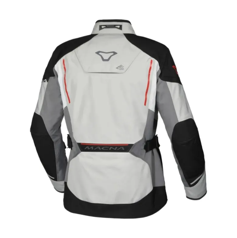 Giacca In Tessuto Macna Mundial Grigio Rosso