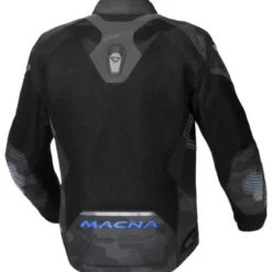 Giacca in Tessuto Macna Novic Nero Blu