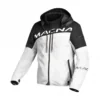 Giacca In Tessuto Macna Racoon Nero Bianco