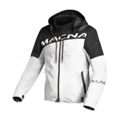 Giacca In Tessuto Macna Racoon Nero Bianco