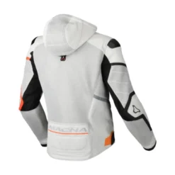 Giacca in Tessuto Macna Risant Grigio Arancio