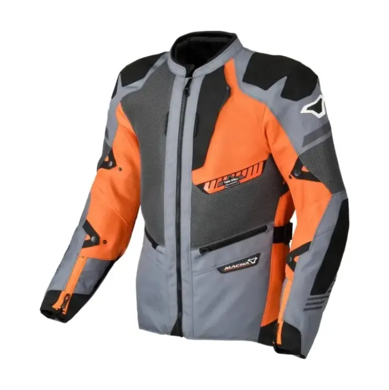 Giacca in Tessuto Macna Synchrone Grigio Arancio
