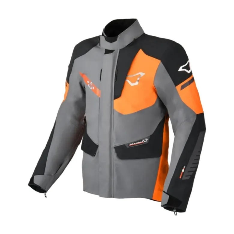Giacca in Tessuto Macna Synchrone Grigio Arancio