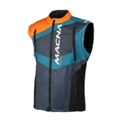 Giacca In Tessuto MX Enduro Macna Crest Arancione Grigio