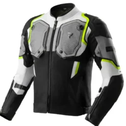 Giacca In Tessuto Rebelhorn Borg II Nero Grigio Giallo Fluo