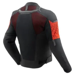 Giacca In Tessuto Rebelhorn Jax Nero Rosso
