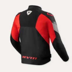Giacca In Tessuto Revit Control H2O Nero Rosso