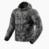 Giacca In Tessuto Revit Flare 3 H2O Camo Grigio Scuro