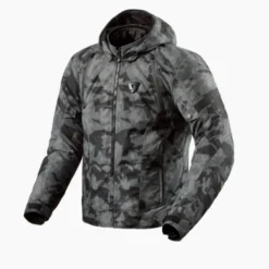 Giacca In Tessuto Revit Flare 3 H2O Camo Grigio Scuro