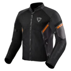 Giacca In Tessuto Revit Gt-R Air 3 Nero Neon Arancio