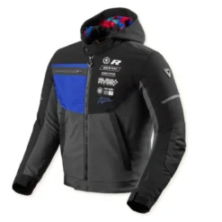 Giacca In Tessuto Revit Haste H2O Nero Blu