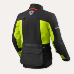 Giacca In Tessuto Revit Outback 5 H2O Nero Giallo Neon