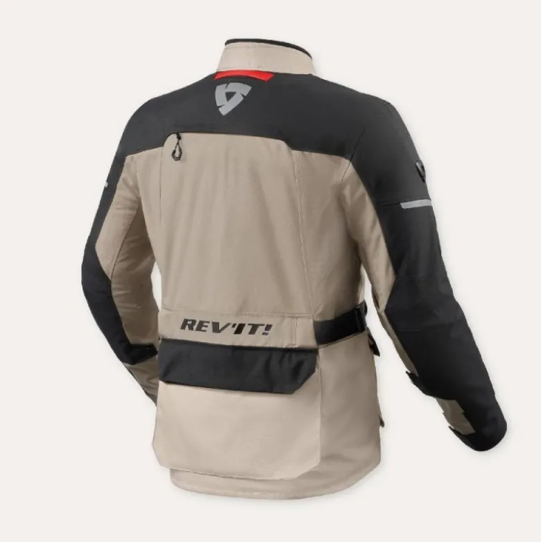 Giacca In Tessuto Revit Outback 5 H2O Sabbia Nero