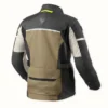 Giacca In Tessuto Revit Outback 4 H2O Verde Antracite