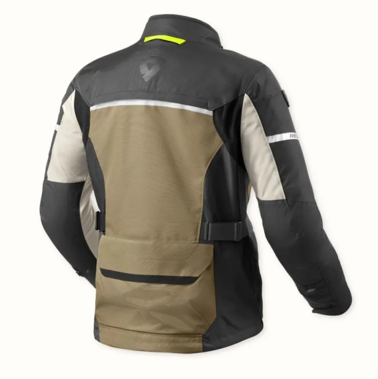 Giacca In Tessuto Revit Outback 4 H2O Verde Antracite