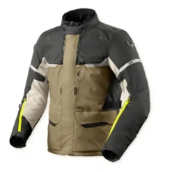 Giacca In Tessuto Revit Outback 4 H2O Verde Antracite