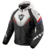Giacca In Tessuto Revit Quantum 3 H2O Nero Grigio Chiaro