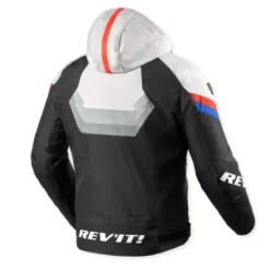 Giacca In Tessuto Revit Quantum 3 H2O Nero Grigio Chiaro