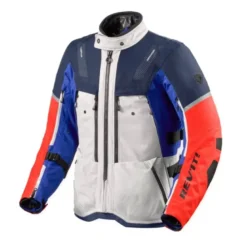 Giacca In Tessuto Revit Sand 5 H2O Argento Blu Rosso