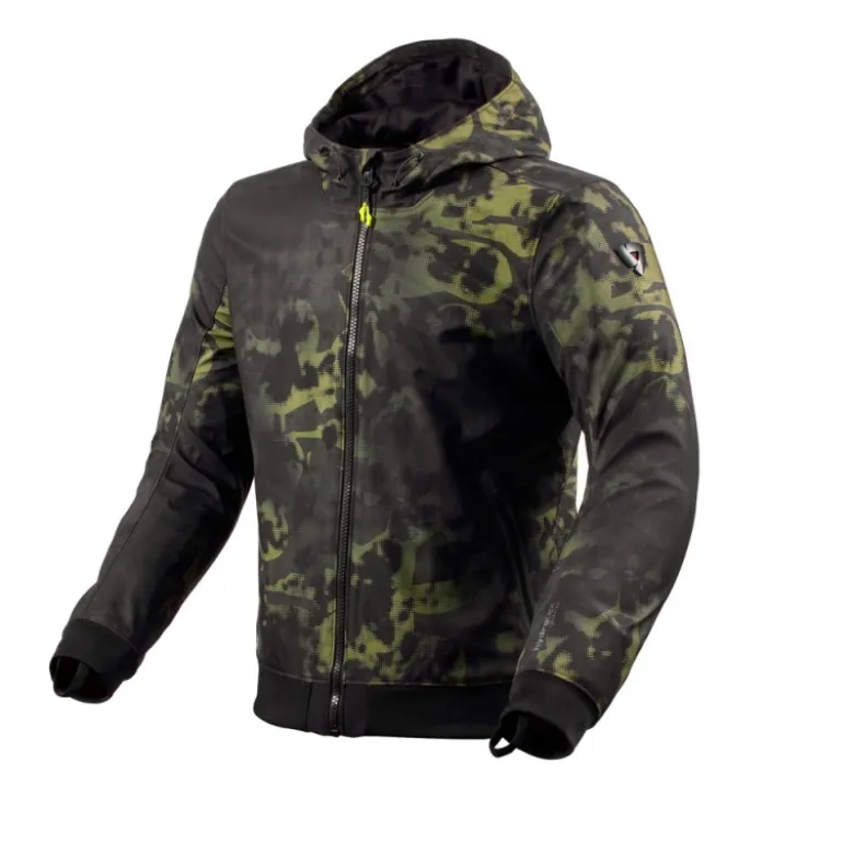 Giacca In Tessuto Revit Saros WB Nero Verde Scuro