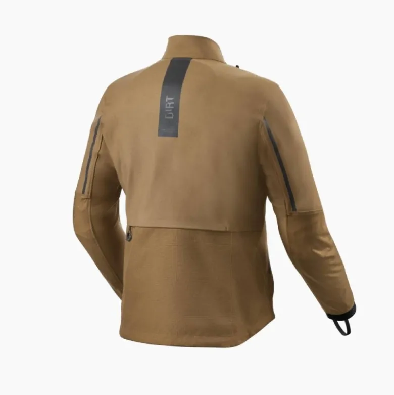 Giacca In Tessuto Revit Surface Marrone